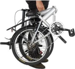 Wheelerz.nl Vouwfiets 20 Inch - 6 Speed Shimano - Zilver -Winkel Voor Fietsbenodigdheden 1200x1093