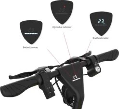 IZINQ H1 - Fiets / Vouwfiets / Elektrische Scooter - 14" Luchtbanden - Lithium 10.0Ah 36V - Zwart/Oranje - 25km/u - Volwassenen En Kinderen - Windgoo -Winkel Voor Fietsbenodigdheden 1200x1097 6