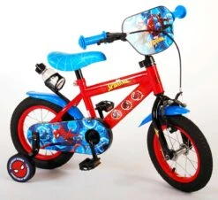 Volare Spider-Man Kinderfiets - Jongens - 12 Inch - Blauw/Rood -Winkel Voor Fietsbenodigdheden 1200x1098