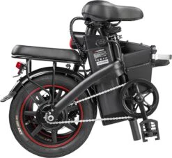 F-Wheel DYU A5 - Elektrische Vouwfiets - E Bike - 14 Inch - 7.5 Ah - 25km/u - Zwart -Winkel Voor Fietsbenodigdheden 1200x1102