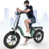 HITWAY E-Bike Elektrische Fiets 20 Inch Fat Tire E-Bicycle Vouwfiets, 250 W, 11,2 Ah Accu, Max. Bereik Tot 35-90 Km, Offroad-mountainbike Met Shimano 7-versnellingen, City EBike Met Slot,Groen Zwart -Winkel Voor Fietsbenodigdheden 1200x1103 2