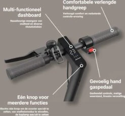 Xiaomi - Mi Electric Scooter Pro 2 - Opvouwbare Elektrische Step - 300w Motor - 20km/h Top Snelheid, 45km Bereik - 8.5" Luchtgevulde Banden 35 Xiaomi - Mi Electric Scooter Pro 2 - Opvouwbare Elektrische Step - 300w Motor - 20km/h Top Snelheid, 45km Bereik - 8.5" Luchtgevulde Banden -Winkel Voor Fietsbenodigdheden 1200x1106 10