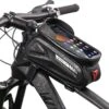 Merkloos Waterdichte Fietstas Stuur Racefiets/Mountainbike Met Smartphonehouder