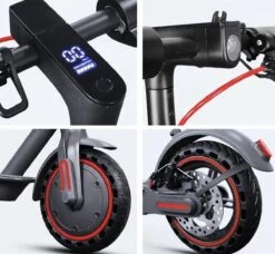 Comfort Inz - Long Range E Scooter - Elektrische Opvouwbare Step - 10.5Ah 350W - IOS Android Max. 31km/h -Winkel Voor Fietsbenodigdheden 1200x1110 4