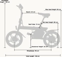 Merkloos Windgoo B20 V3- APP IOS Android - Elektrische Vouwfiets - E Bike - 7.8Ah Batterij - 250W - 14 Inch - 25 KM/H - Zwart -Winkel Voor Fietsbenodigdheden 1200x1111 1