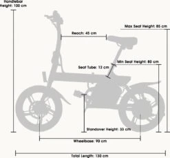 Merkloos Windgoo B20 PRO - E Bike - Elektrische Fiets - 16 Inch - 250W - 7.8Ah Batterij - Max. 25km/u - Zwart - Incl. GSM Houder -Winkel Voor Fietsbenodigdheden 1200x1111 2