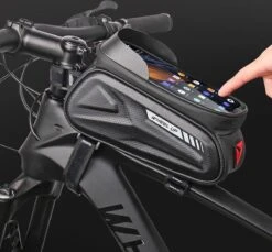 Merkloos Waterdichte Fietstas Stuur Racefiets/Mountainbike Met Smartphonehouder -Winkel Voor Fietsbenodigdheden 1200x1113 4