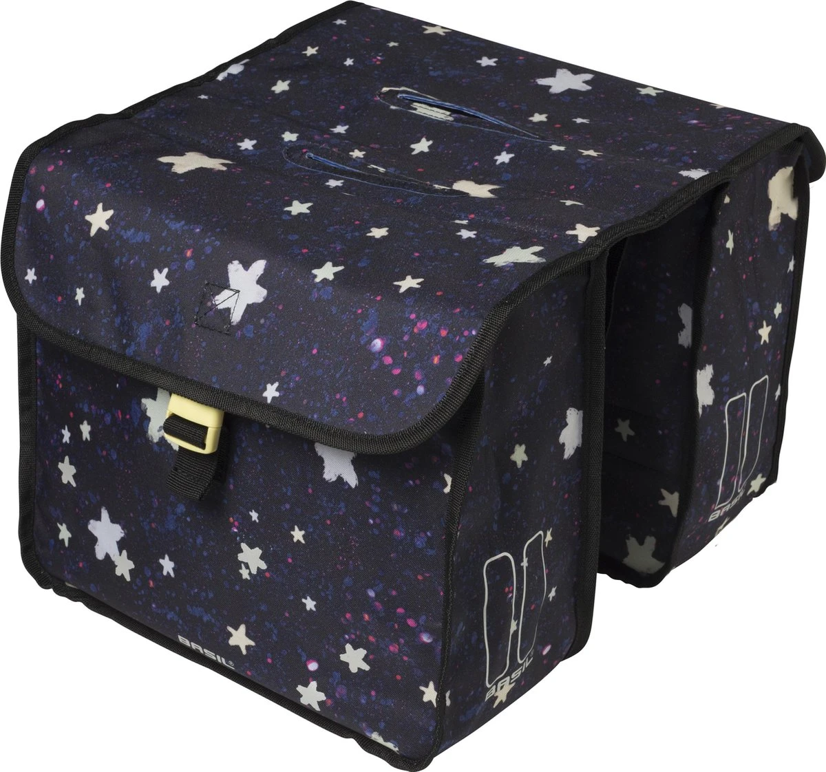 Basil Stardust Dubbele Fietstas - Paars - 20 Liter 3 Basil Stardust Dubbele Fietstas - Paars - 20 Liter