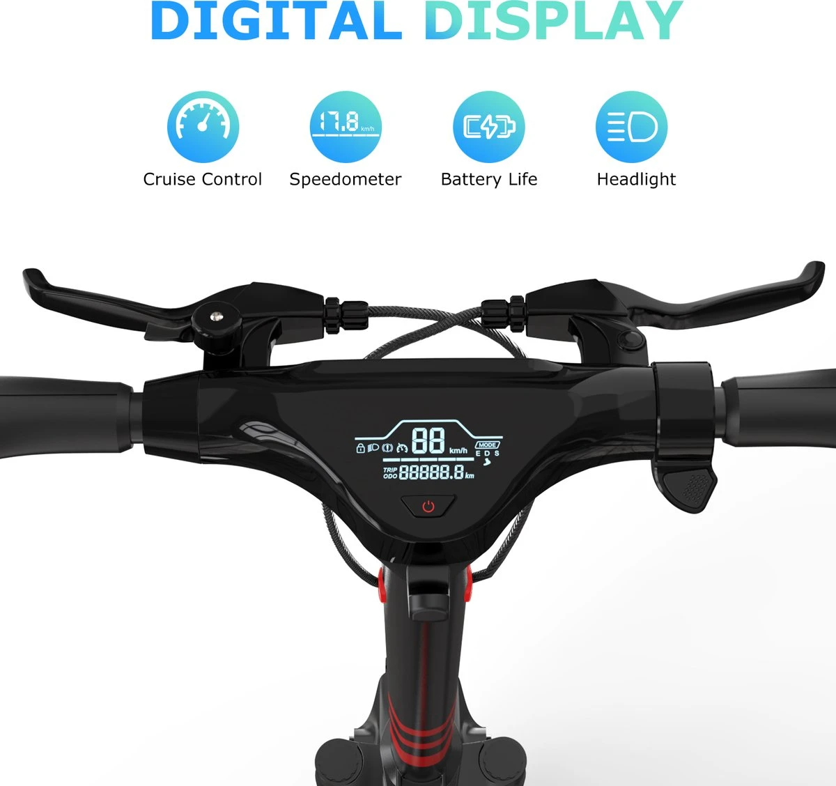 Elektrische Step RCB R10X – Electric Scooter – Opvouwbare E-step – 10 Inch - 11,4Ah – Max 25 Km/u – Max 130 Kg – Met App & Nederlandse Handleiding 4 Elektrische Step RCB R10X – Electric Scooter – Opvouwbare E-step – 10 Inch - 11,4Ah – Max 25 Km/u – Max 130 Kg – Met App & Nederlandse Handleiding - Afbeelding 2