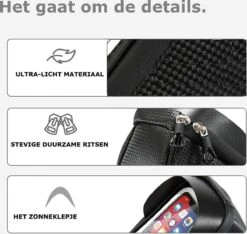 Telefoon Fietshouder | Telefoon FietsTas | Telefoon Fietshouder Geschikt Voor Powerbank | Telefoon Fietshouder Waterdicht | Telefoon Fiets Hoes | Telefoon Fietshouder IPhone 12 Pro Max / Samsung S21 Ultra -Winkel Voor Fietsbenodigdheden 1200x1139 5