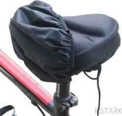 ESTARK® Zwarte Zadelhoes Waterdicht - Zadelhoezen Voor De Fiets - Zadel Cover - Zadel Zak - Hoes - Elastisch - Zwart -Winkel Voor Fietsbenodigdheden 1200x1141 3