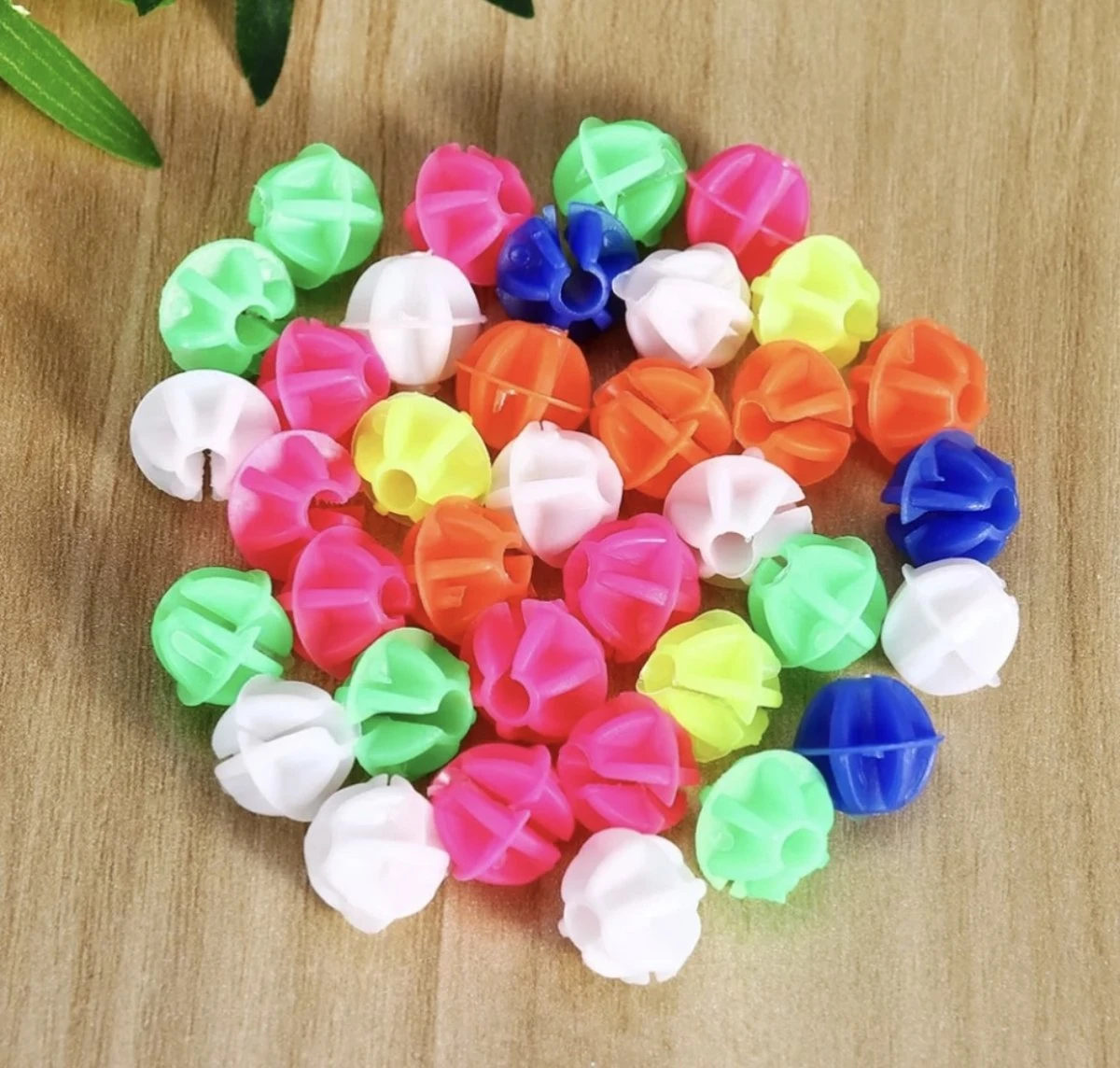 Merkloos Fiets Spaak Kralen 36 Stuks - Spaakkralen/fietskralen Voor Kinderen Ronde Vorm 4 Merkloos Fiets Spaak Kralen 36 Stuks - Spaakkralen/fietskralen Voor Kinderen Ronde Vorm - Afbeelding 2