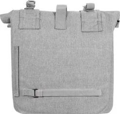 Basil City Dubbele Fietstas - Grijs Melee - 32 Liter -Winkel Voor Fietsbenodigdheden 1200x1146