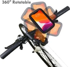 Smartphone Houder Fiets Motorfiets Universele Waterdichte Koffer Voor Telefoons Tot 6.5 "onverwoestbare Grip Met Extra Bevestiging Aan Het Stuur Gsm-houder -Winkel Voor Fietsbenodigdheden 1200x1148 6