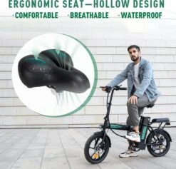 HITWAY Elektrische Fiets Met 36V 7.5Ah Verwijderbare Batterij, Bereik Tot 75 Km Lange Afstand Elektrische Fiets 16 Inch, 250W Achtermotor E-Citybike Holland Bike 12 HITWAY Elektrische Fiets Met 36V 7.5Ah Verwijderbare Batterij, Bereik Tot 75 Km Lange Afstand Elektrische Fiets 16 Inch, 250W Achtermotor E-Citybike Holland Bike -Winkel Voor Fietsbenodigdheden 1200x1153