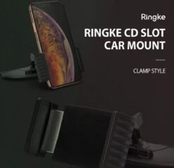 Ringke CD-Speler Houder Clamp Zwart -Winkel Voor Fietsbenodigdheden 1200x1154 3