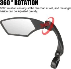 Igoods Fietsspiegel Ebike Rechts - Fietsspiegel Op Stuur - Verstelbaar -Winkel Voor Fietsbenodigdheden 1200x1155 5
