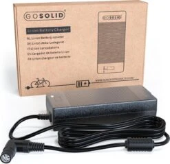 GO SOLID! ® Oplader Elektrische Fiets - 42V 2A - 1-Polige Plug -Winkel Voor Fietsbenodigdheden 1200x1163 3