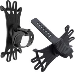 Universele Telefoonhouder Fiets Siliconen - Telefoon Houder Fiets Accessoires 360 Graden - Scooter Telefoonhouder - Zwart -Winkel Voor Fietsbenodigdheden 1200x1163 7