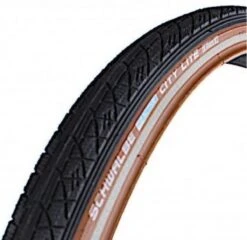 Schwalbe Buitenband City Lite 28 X 1 5/8 X 1 3/8 (37-622) Zwart/bruin -Winkel Voor Fietsbenodigdheden 1200x1165 8