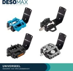 Merkloos Fiets Ophangsysteem Ophangbeugel En Muurbeugel DesoMax® Muurhaak - Muurbevestiging Voor Pedaal Aan De Muur - Wandhouder -Winkel Voor Fietsbenodigdheden 1200x1166 3