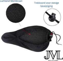 JML Sport Fiets Zadeldek 3D - Gel Gleuf - Fietszadeldek - Zadelhoes - Siliconen - Pad - Fietsen - Zitkussen - Fietszadelhoes - Zadel - Dek - Hoes - Nieuwste Technologie -Winkel Voor Fietsbenodigdheden 1200x1170 8