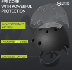 OutdoorMaster Helm Voor Kinderen – Fietselm Kinderen – SkateHelm Kindren – Sporthelm – Jongens – Meisjes – Wit – Maat M (52-56) -Winkel Voor Fietsbenodigdheden 1200x1173 1