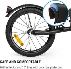 Klarfit Follower Fietsaanhanger Set - Fietskar 16" Luchtband - Aanhangwagen 35 Kg Belastbaarheid - Transporttas 120 Liter 19 Klarfit Follower Fietsaanhanger Set - Fietskar 16" Luchtband - Aanhangwagen 35 Kg Belastbaarheid - Transporttas 120 Liter -Winkel Voor Fietsbenodigdheden 1200x1173 4