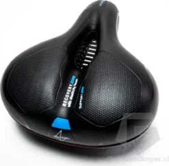 Voltano Fietszadel Met Gelpads - Zwart/Blauw - Uitsparing - Zadelvering - Unisex - Incl. Gratis Zadelstrop -Winkel Voor Fietsbenodigdheden 1200x1174 7