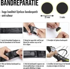 LHP Fietspomp Mini - Analoog Drukmeter - Inclusief Naaldventiel En Fietsbandreparatieset -Winkel Voor Fietsbenodigdheden 1200x1176 2