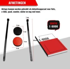 Airtag Bike Mount Compatibel Met Apple AirTag Fietsmontage Reflector Antidiefstal Tracering Zwart Montagegereedschap Fiets AppleAirtag AirTag Fiets -Winkel Voor Fietsbenodigdheden 1200x1177 2