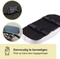 Lynnz® Bagagedrager Kussen - Fietskussen Achter - Bagagedragerkussen - Kussentje - Fiets Kussen -Winkel Voor Fietsbenodigdheden 1200x1179 10