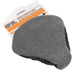 Benson Universele Fiets Zadeldek - Imitatie Schapenvacht - Bont - Grijs -Winkel Voor Fietsbenodigdheden 1200x1179 7