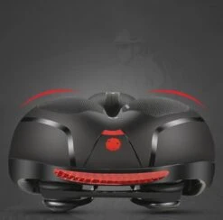 Voltano Fietszadel Met Gelpads - Zwart/Rood - Uitsparing - Zadelvering - Unisex - Incl. Gratis Zadelstrop -Winkel Voor Fietsbenodigdheden 1200x1184 13