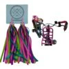 Entergoods® Stuurslingers - Fiets Versiering Kinderen - Stuurversiering Slingers - Handvat Streamers Voor Meisjes - Streamers Voor Jongens - Paars Groen Roze Franjes - 2 Stuks - 24 CM - Stuurslingers Voor Kinderfiets -Winkel Voor Fietsbenodigdheden 1200x1184 25