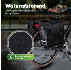 Ekostar® Online Shopping - Fietstassen Dubbel - Waterafstotend - Fietstas - 46 Liter - Fietstassen Elektrische Fietsen -Winkel Voor Fietsbenodigdheden 1200x1185