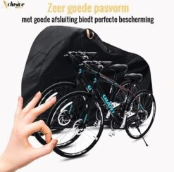 Xclusive-lifestyle® Fietshoes XXL - Universeel - 1 Of 2 Fietsen - Ultra Oxford 420D Zeer Sterk En Extra Dik - Bakfietshoes - Fietscover - Waterdichte PU Coating - Met Opbergtas En Zadelhoes -Winkel Voor Fietsbenodigdheden 1200x1188 1