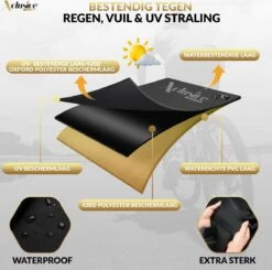 Xclusive-lifestyle® Fietshoes XXL - Universeel - 1 Of 2 Fietsen - Ultra Oxford 420D Zeer Sterk En Extra Dik - Bakfietshoes - Fietscover - Waterdichte PU Coating - Met Opbergtas En Zadelhoes -Winkel Voor Fietsbenodigdheden 1200x1190