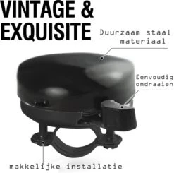 Fietsbel Zwart 5.5 Cm Stalen Fietsbel - Universele Fietsbel Zwart Hoorbare Klank. -Winkel Voor Fietsbenodigdheden 1200x1190 3