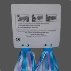 Entergoods® Stuurslingers - Fiets Versiering Kinderen - Stuurversiering Slingers - Handvat Streamers Voor Meisjes - Streamers Voor Jongens - BlauwPaarse Franjes - 2 Stuks - 24 CM - Stuurslingers Voor Kinderfiets -Winkel Voor Fietsbenodigdheden 1200x1193 14