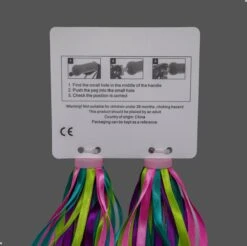 Entergoods® Stuurslingers - Fiets Versiering Kinderen - Stuurversiering Slingers - Handvat Streamers Voor Meisjes - Streamers Voor Jongens - Paars Groen Roze Franjes - 2 Stuks - 24 CM - Stuurslingers Voor Kinderfiets -Winkel Voor Fietsbenodigdheden 1200x1193 17