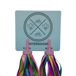 Entergoods® Stuurslingers - Fiets Versiering Kinderen - Stuurversiering Slingers - Handvat Streamers Voor Meisjes - Streamers Voor Jongens - Paars Groen Roze Franjes - 2 Stuks - 24 CM - Stuurslingers Voor Kinderfiets -Winkel Voor Fietsbenodigdheden 1200x1193 18