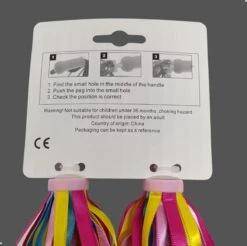 Entergoods® Stuurslingers - Fiets Versiering Kinderen - Stuurversiering Slingers - Handvat Streamers Voor Meisjes - Vrolijke Franjes - 2 Stuks - 24 CM - Stuurslingers Voor Kinderfiets -Winkel Voor Fietsbenodigdheden 1200x1193 5