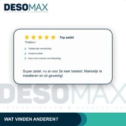 Fietszadel Voor Dames En Heren DesoMax Sport Comfortabel Gel Zadel - Unisex - Sport Design - Zwart - MTB En Race Geschikt. -Winkel Voor Fietsbenodigdheden 1200x1200 1012