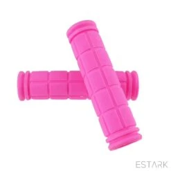 Merkloos ESTARK® - Fietshandvatten - Handvatten - Universeel - Fiets – Mountainbike – Professioneel - Grips - Extra Grip – Fietshandvaten -Handvaten - Handig Te Monteren - Anti-slip – Fietsen – Stuur – Bikegrips – Stevig - Rubber Roze - (R-roze) -Winkel Voor Fietsbenodigdheden 1200x1200 1058