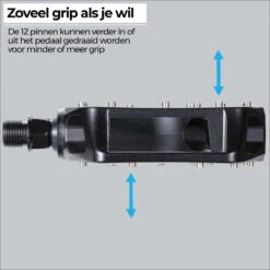 BBB Cycling MountainHigh Set Fietspedalen MTB - Platformpedalen - Antislip Mountainbike Pedalen - Mat Zwart - BPD-32 -Winkel Voor Fietsbenodigdheden 1200x1200 1071
