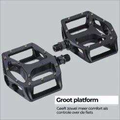 BBB Cycling MountainHigh Set Fietspedalen MTB - Platformpedalen - Antislip Mountainbike Pedalen - Mat Zwart - BPD-32 -Winkel Voor Fietsbenodigdheden 1200x1200 1074