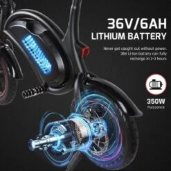 Windgoo B3 Mini-scooter - Opvouwbare Fiets - Zwart -Winkel Voor Fietsbenodigdheden 1200x1200 11