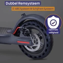 Kick&Move - Elektrische Step - E Scooter - Anti Lek Banden - 32 Km/u - App - LED Verlichting - Cruise Control - Schokbestendige Wielen - Anti Diefstal Optie -Winkel Voor Fietsbenodigdheden 1200x1200 1123