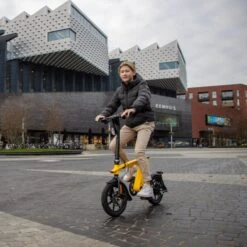 IZINQ H1 - Fiets / Vouwfiets / Elektrische Scooter - 14" Luchtbanden - Lithium 10.0Ah 36V - Zwart/Oranje - 25km/u - Volwassenen En Kinderen - Windgoo -Winkel Voor Fietsbenodigdheden 1200x1200 1138
